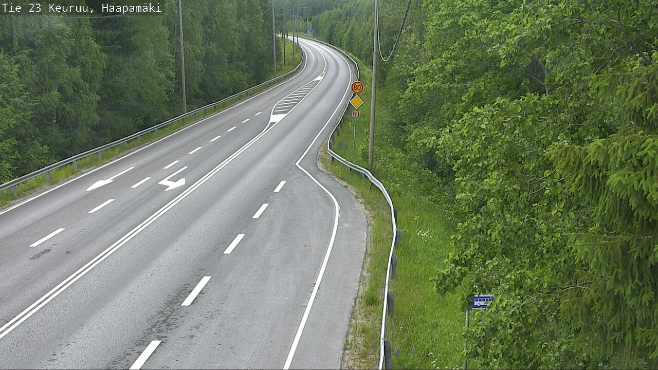 Kelikamerat Kuva Tie 23 Haapamäki, Keuruu, Keski-Suomi