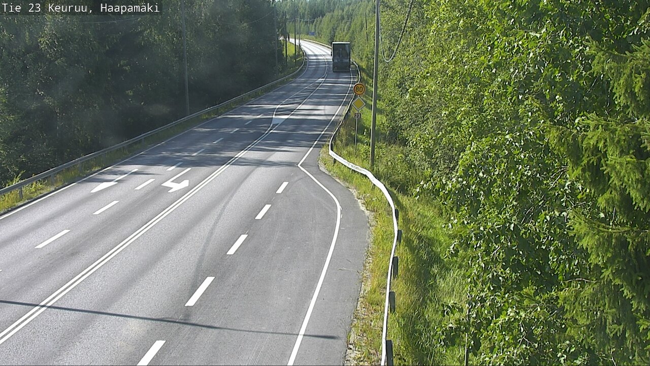 Kelikamerat Kuva Tie 23 Haapamäki, Keuruu, Keski-Suomi