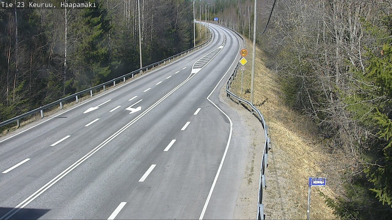 Kelikamerat Kuva Tie 23 Haapamäki, Keuruu, Keski-Suomi