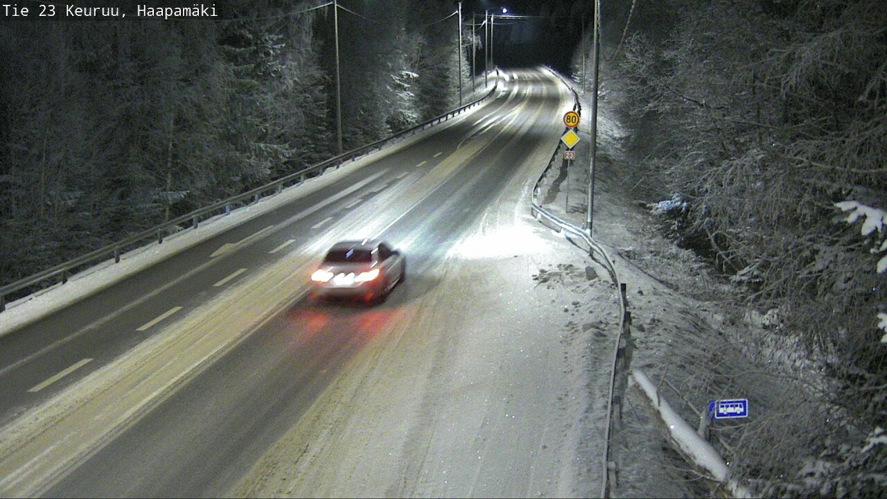 Kelikamerat Kuva Tie 23 Haapamäki, Keuruu, Keski-Suomi