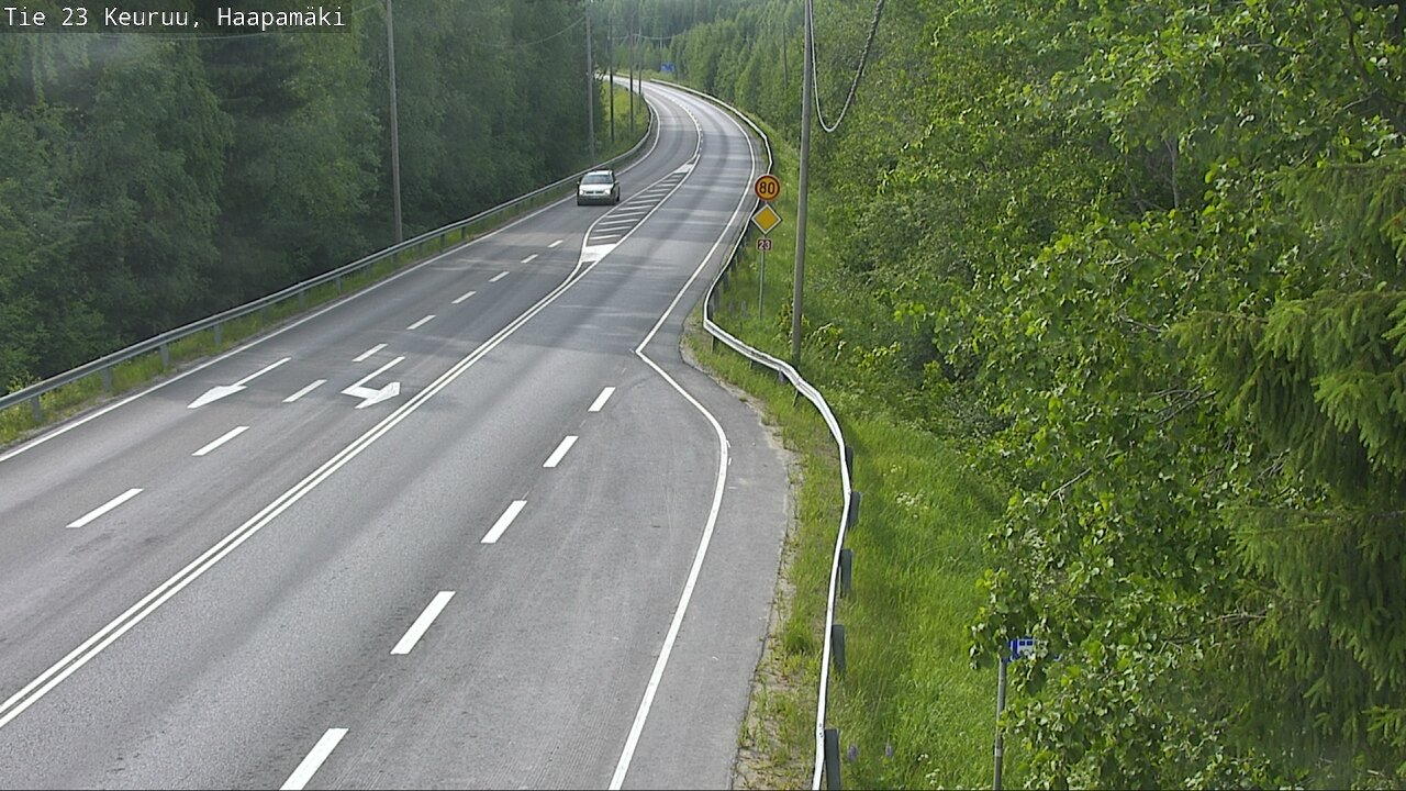 Kelikamerat Kuva Tie 23 Haapamäki, Keuruu, Keski-Suomi