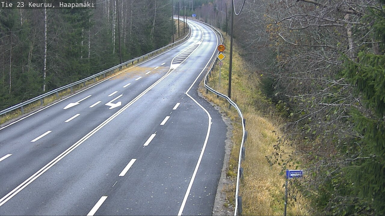 Kelikamerat Kuva Tie 23 Haapamäki, Keuruu, Keski-Suomi