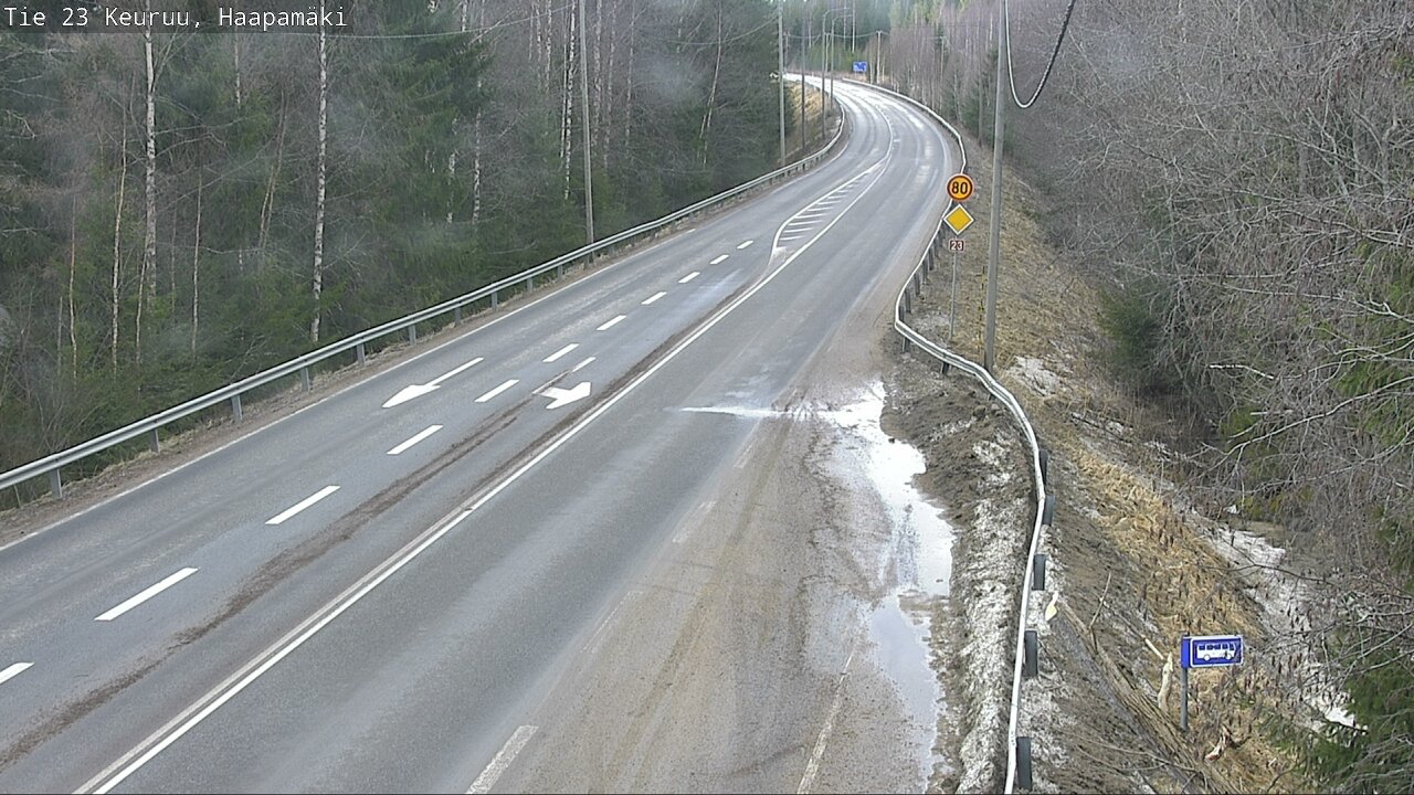 Weather Camera Image Väg 23 Haapamäki, Keuruu, Keski-Suomi
