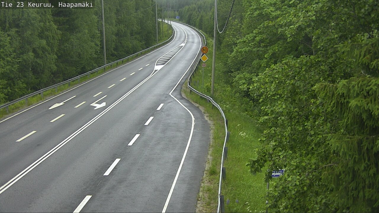 Kelikamerat Kuva Tie 23 Haapamäki, Keuruu, Keski-Suomi