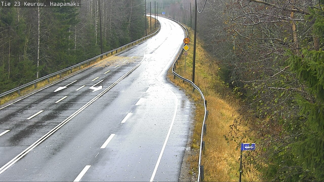 Weather Camera Image Väg 23 Haapamäki, Keuruu, Keski-Suomi