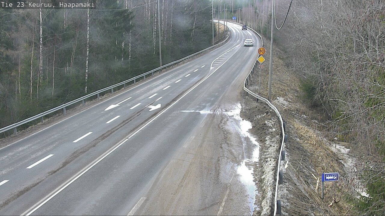 Weather Camera Image Väg 23 Haapamäki, Keuruu, Keski-Suomi
