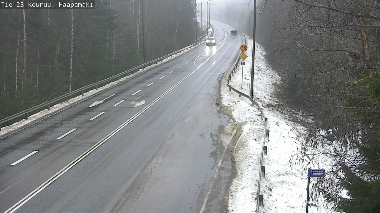 Weather Camera Image Väg 23 Haapamäki, Keuruu, Keski-Suomi