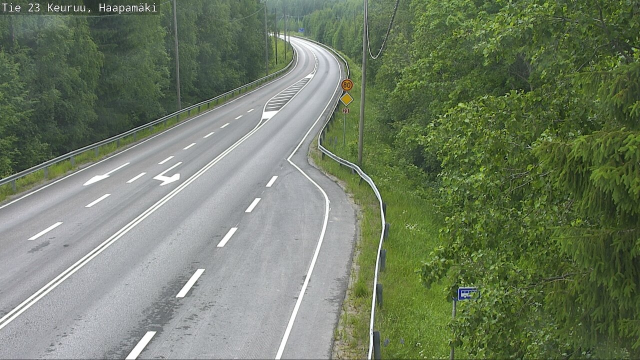 Kelikamerat Kuva Tie 23 Haapamäki, Keuruu, Keski-Suomi