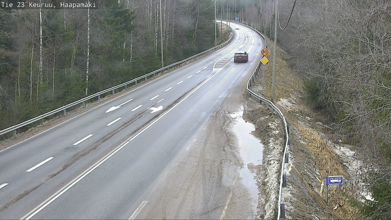 Weather Camera Image Road 23 Haapamäki, Keuruu, Keski-Suomi