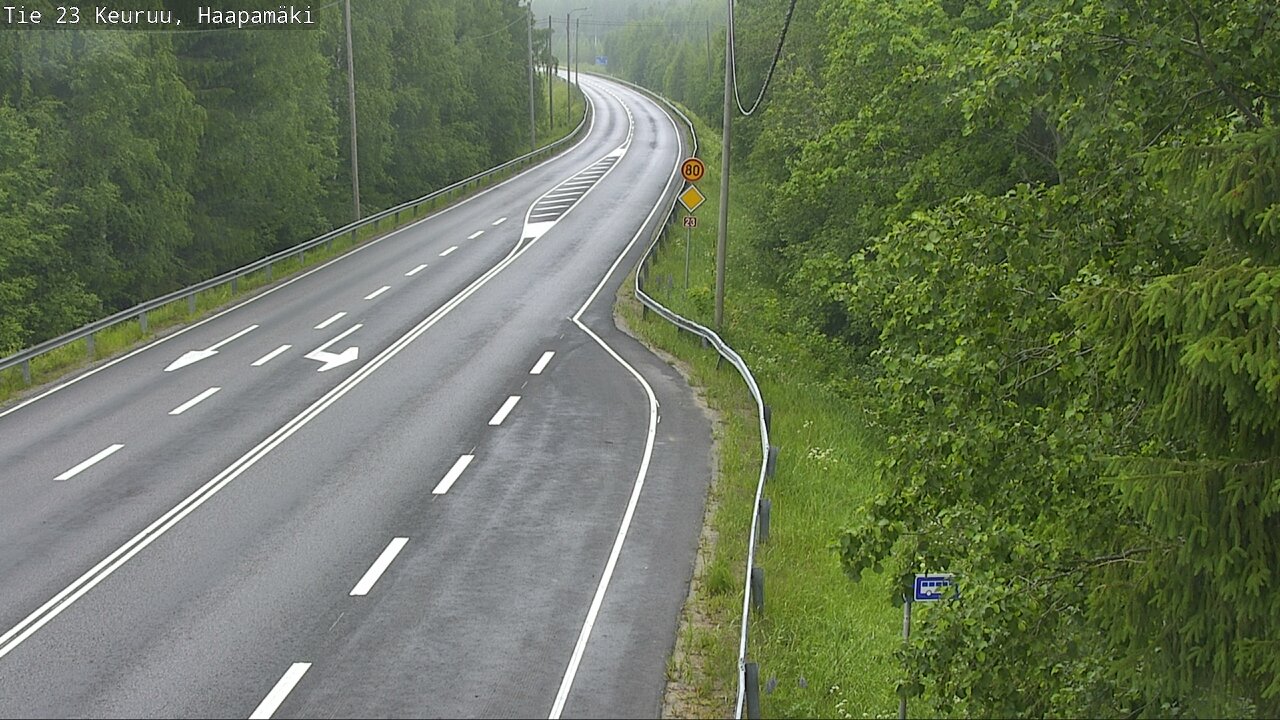 Kelikamerat Kuva Tie 23 Haapamäki, Keuruu, Keski-Suomi
