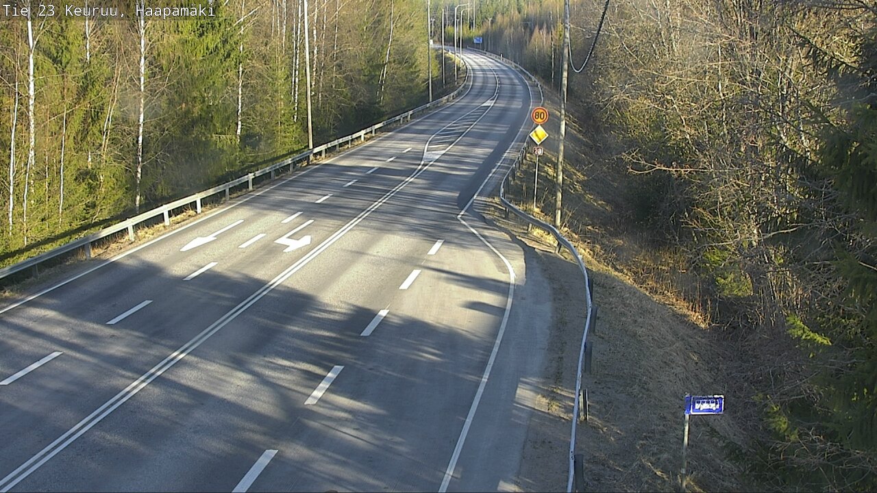Weather Camera Image Road 23 Haapamäki, Keuruu, Keski-Suomi