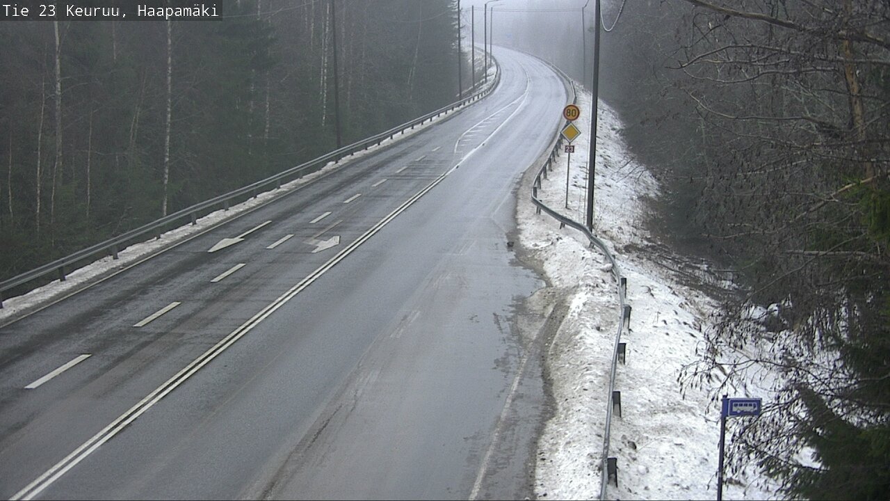 Weather Camera Image Väg 23 Haapamäki, Keuruu, Keski-Suomi