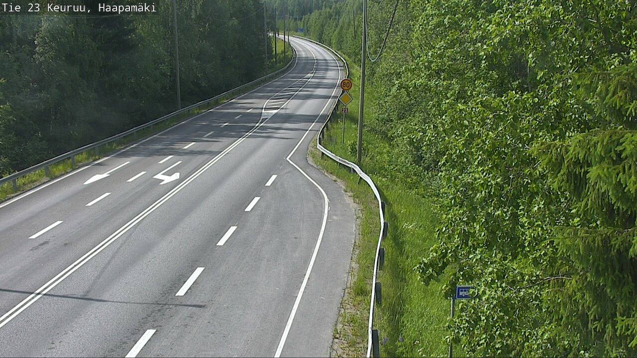 Kelikamerat Kuva Tie 23 Haapamäki, Keuruu, Keski-Suomi