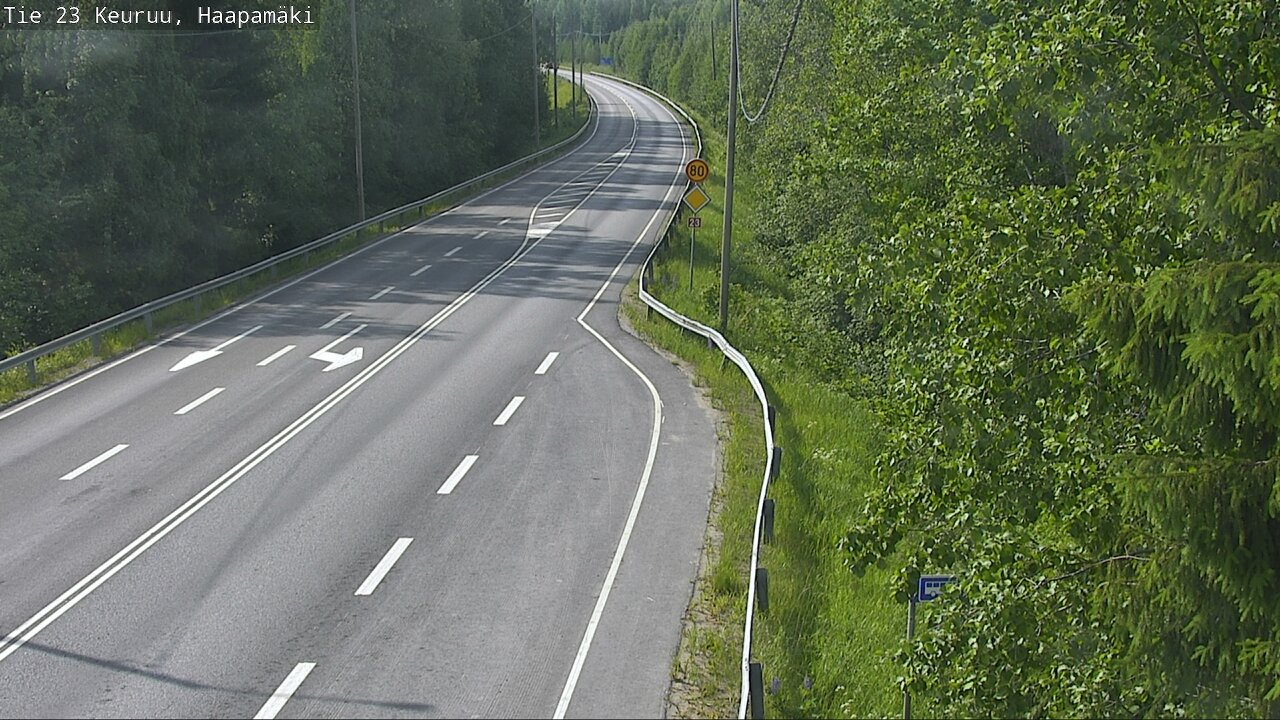Kelikamerat Kuva Tie 23 Haapamäki, Keuruu, Keski-Suomi