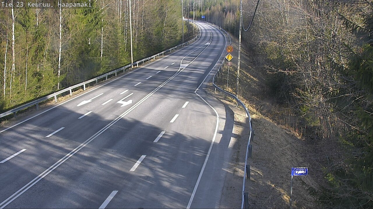 Weather Camera Image Road 23 Haapamäki, Keuruu, Keski-Suomi