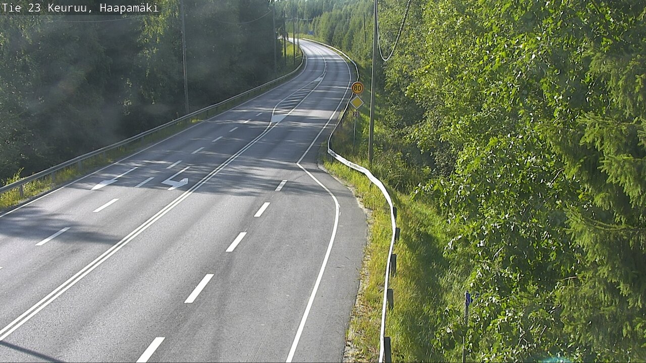 Kelikamerat Kuva Tie 23 Haapamäki, Keuruu, Keski-Suomi