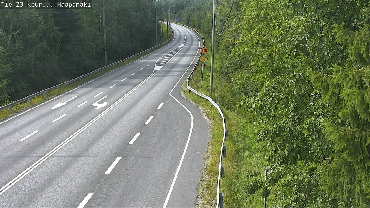 Kelikamerat Kuva Tie 23 Haapamäki, Keuruu, Keski-Suomi