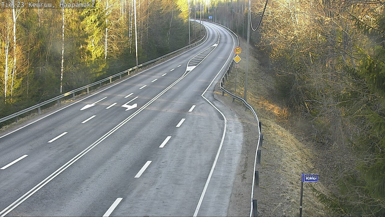 Kelikamerat Kuva Tie 23 Haapamäki, Keuruu, Keski-Suomi