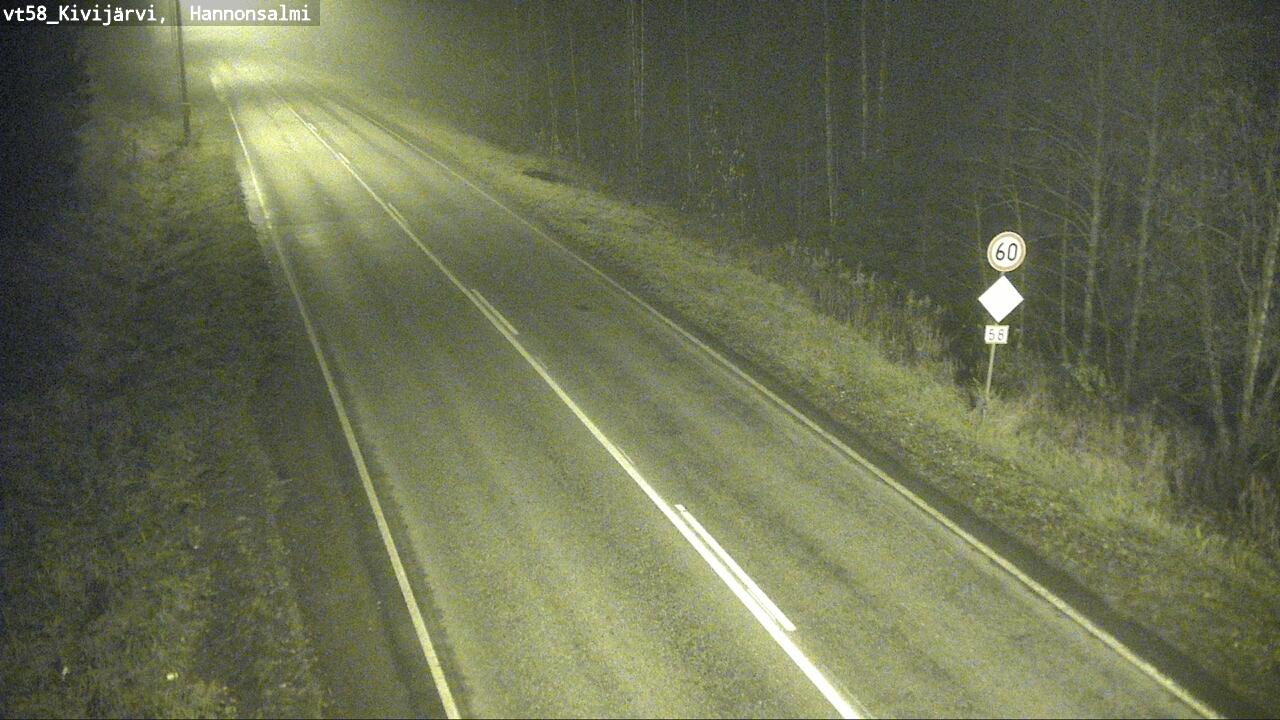 Kelikamerat Kuva Tie 58 Kivijärvi, Hannonsalmi, Kivijärvi, Keski-Suomi