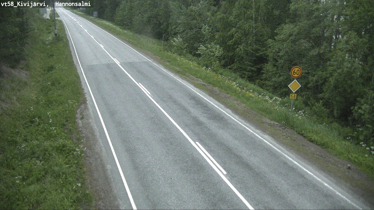 Kelikamerat Kuva Tie 58 Kivijärvi, Hannonsalmi, Kivijärvi, Keski-Suomi