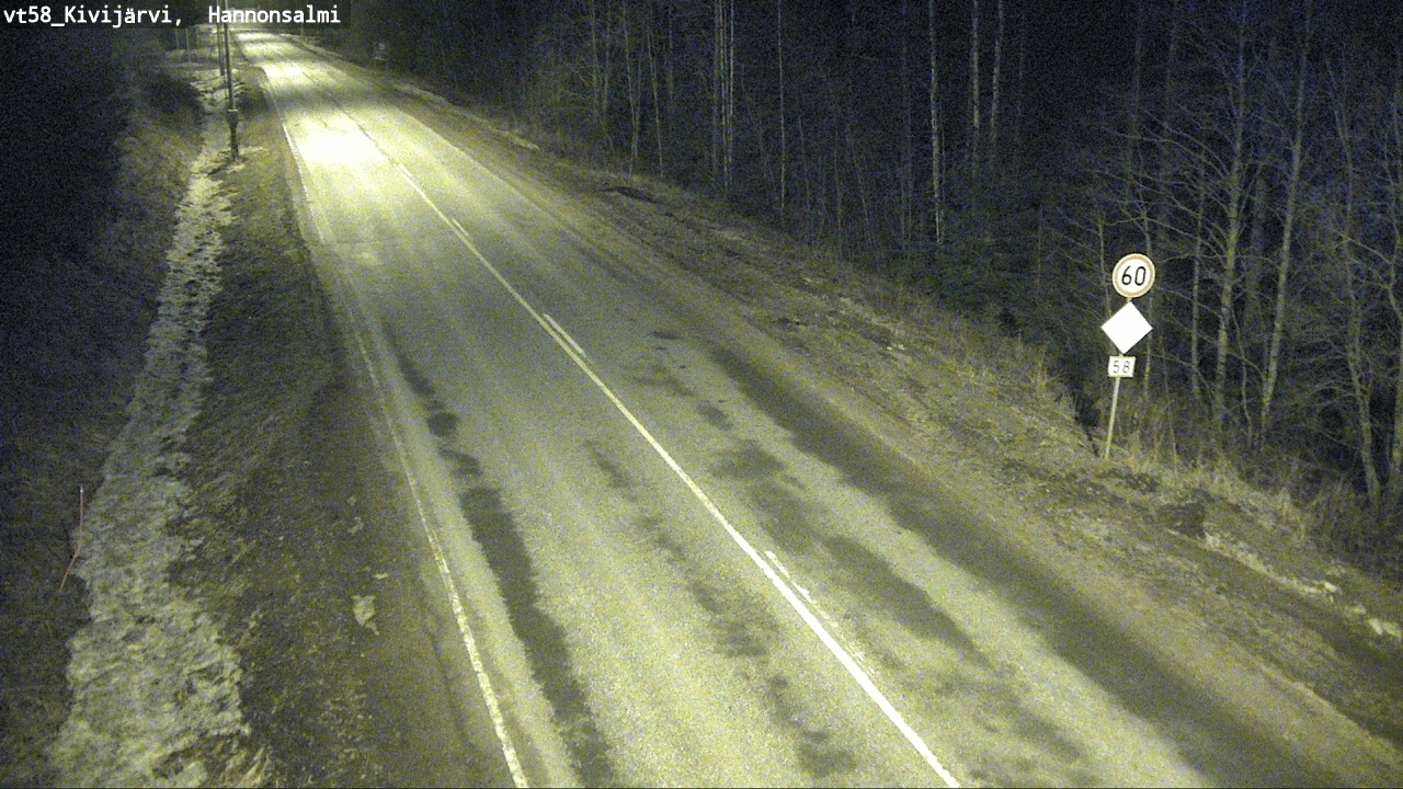 Kelikamerat Kuva Tie 58 Kivijärvi, Hannonsalmi, Kivijärvi, Keski-Suomi