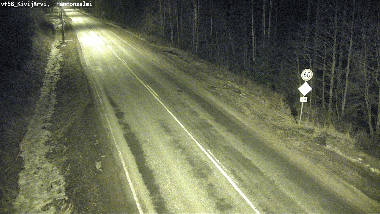 Kelikamerat Kuva Tie 58 Kivijärvi, Hannonsalmi, Kivijärvi, Keski-Suomi