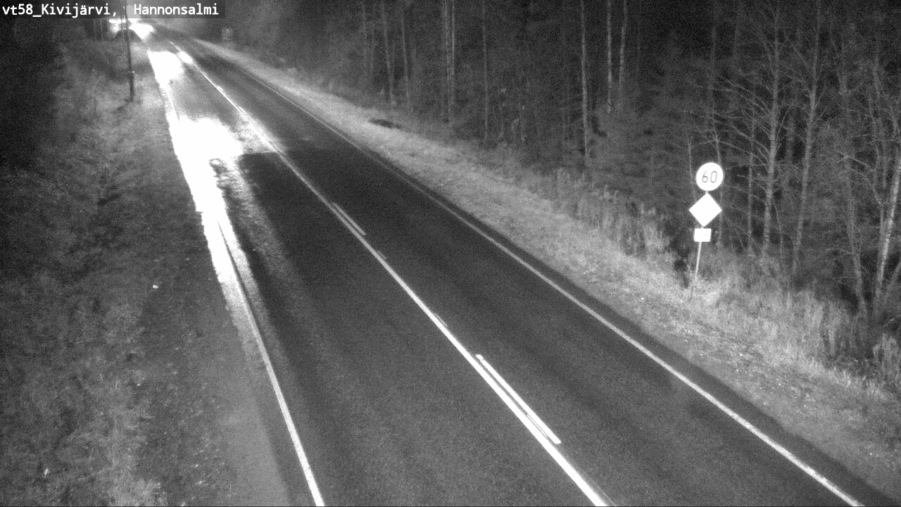 Kelikamerat Kuva Tie 58 Kivijärvi, Hannonsalmi, Kivijärvi, Keski-Suomi