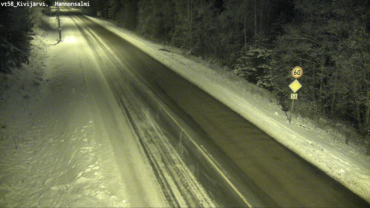 Kelikamerat Kuva Tie 58 Kivijärvi, Hannonsalmi, Kivijärvi, Keski-Suomi