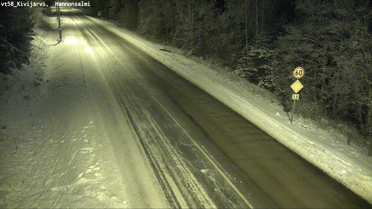 Kelikamerat Kuva Tie 58 Kivijärvi, Hannonsalmi, Kivijärvi, Keski-Suomi