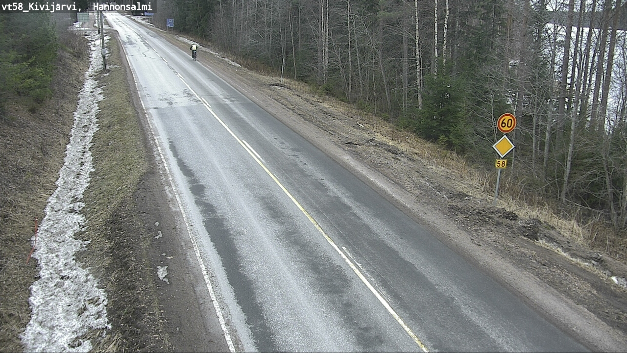 Kelikamerat Kuva Tie 58 Kivijärvi, Hannonsalmi, Kivijärvi, Keski-Suomi