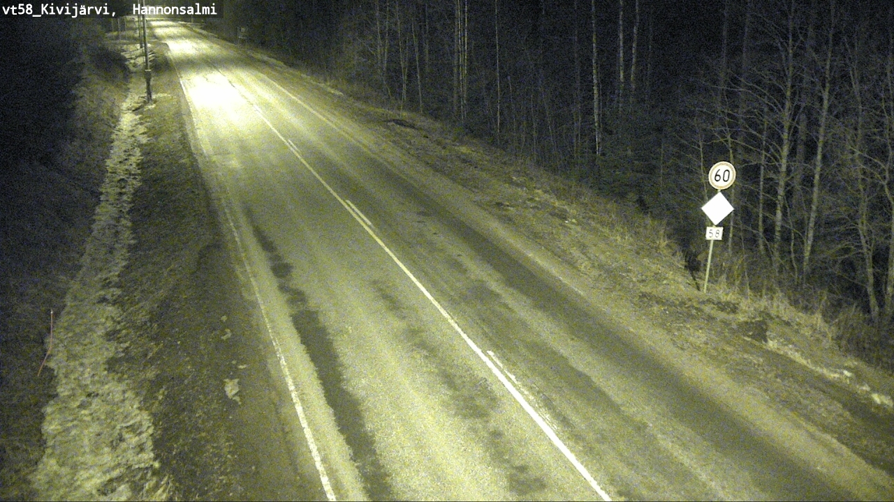 Kelikamerat Kuva Tie 58 Kivijärvi, Hannonsalmi, Kivijärvi, Keski-Suomi