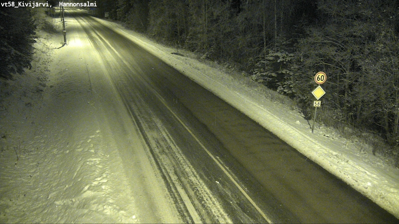 Kelikamerat Kuva Tie 58 Kivijärvi, Hannonsalmi, Kivijärvi, Keski-Suomi