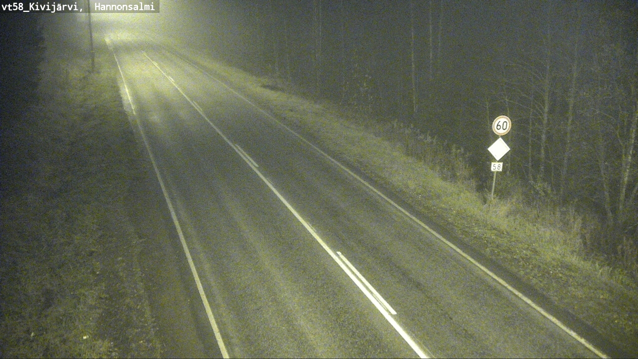 Kelikamerat Kuva Tie 58 Kivijärvi, Hannonsalmi, Kivijärvi, Keski-Suomi