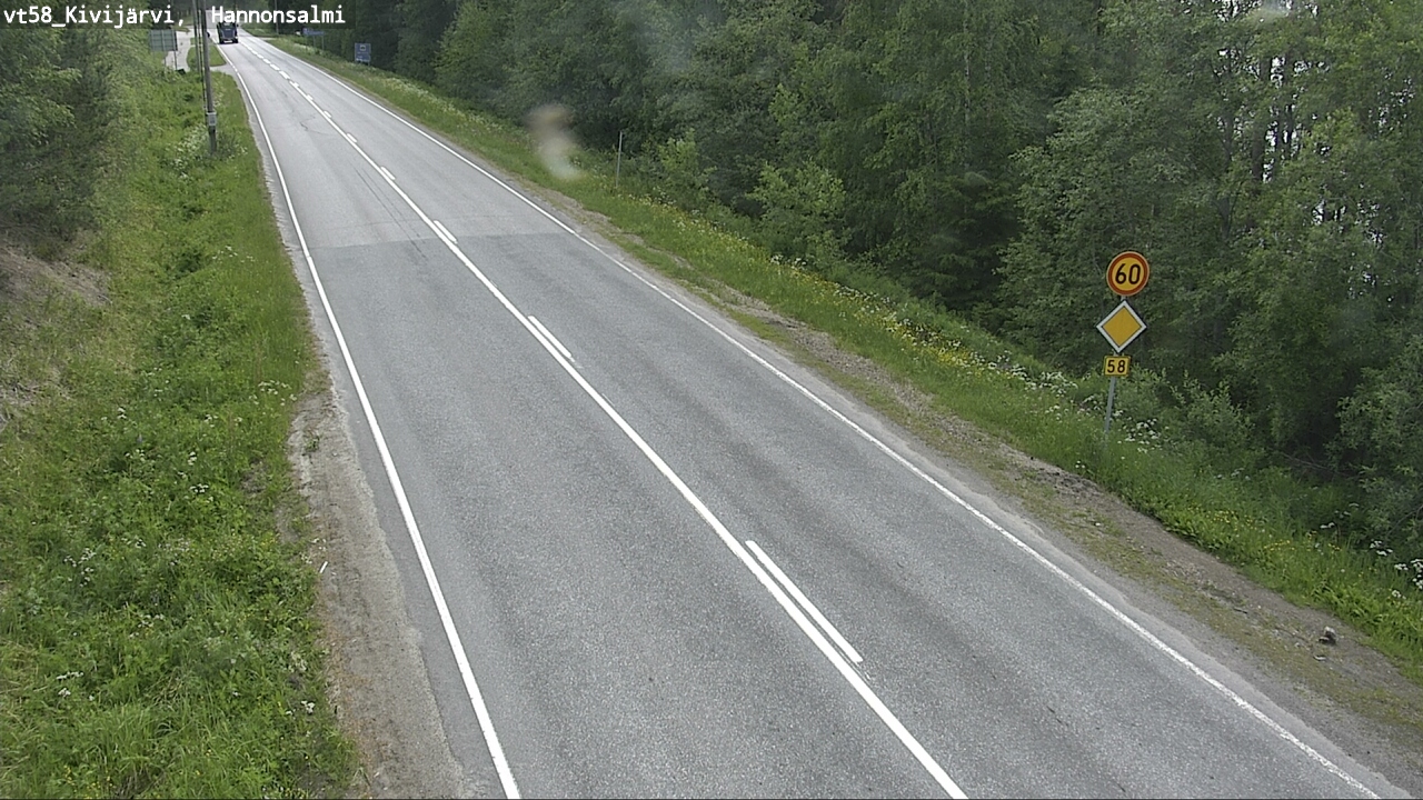 Kelikamerat Kuva Tie 58 Kivijärvi, Hannonsalmi, Kivijärvi, Keski-Suomi