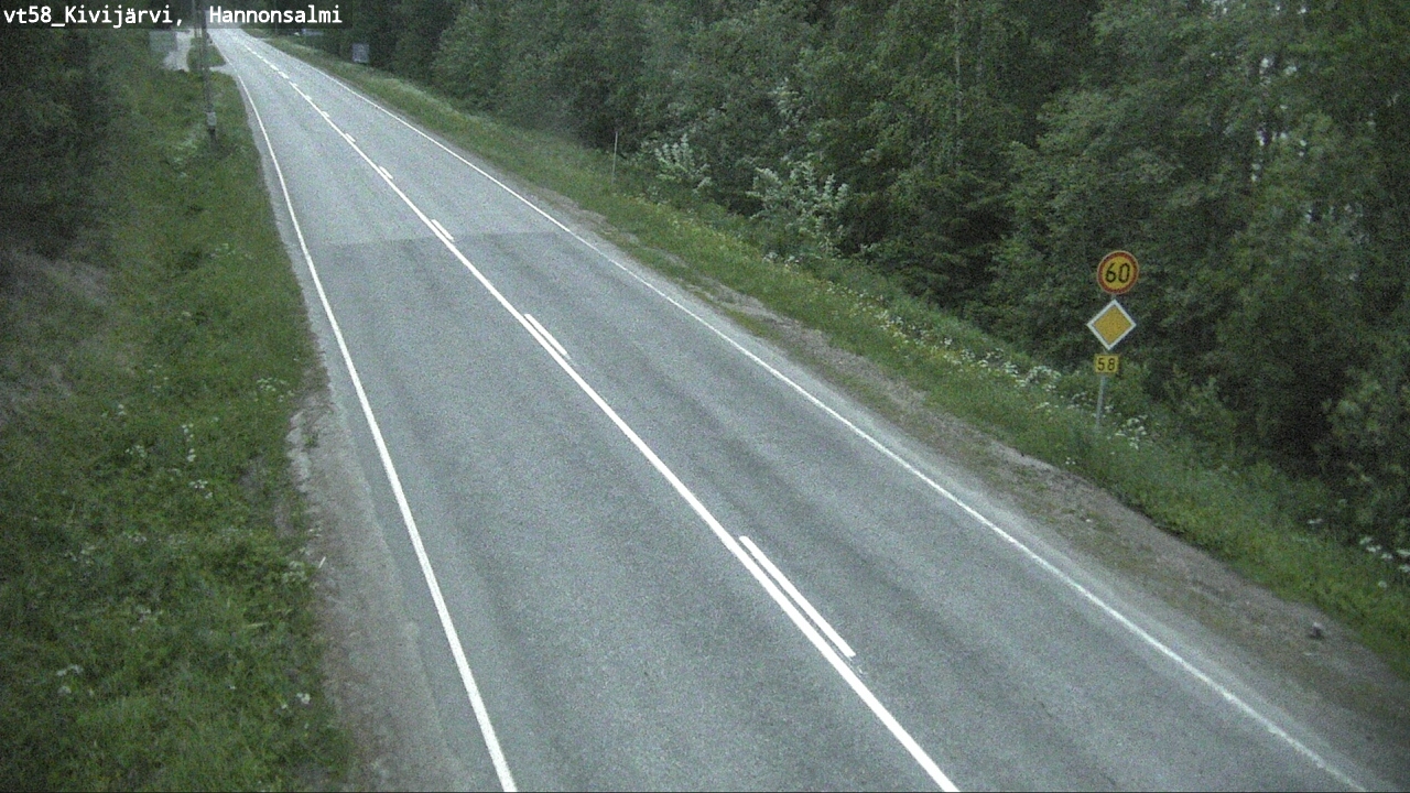 Kelikamerat Kuva Tie 58 Kivijärvi, Hannonsalmi, Kivijärvi, Keski-Suomi