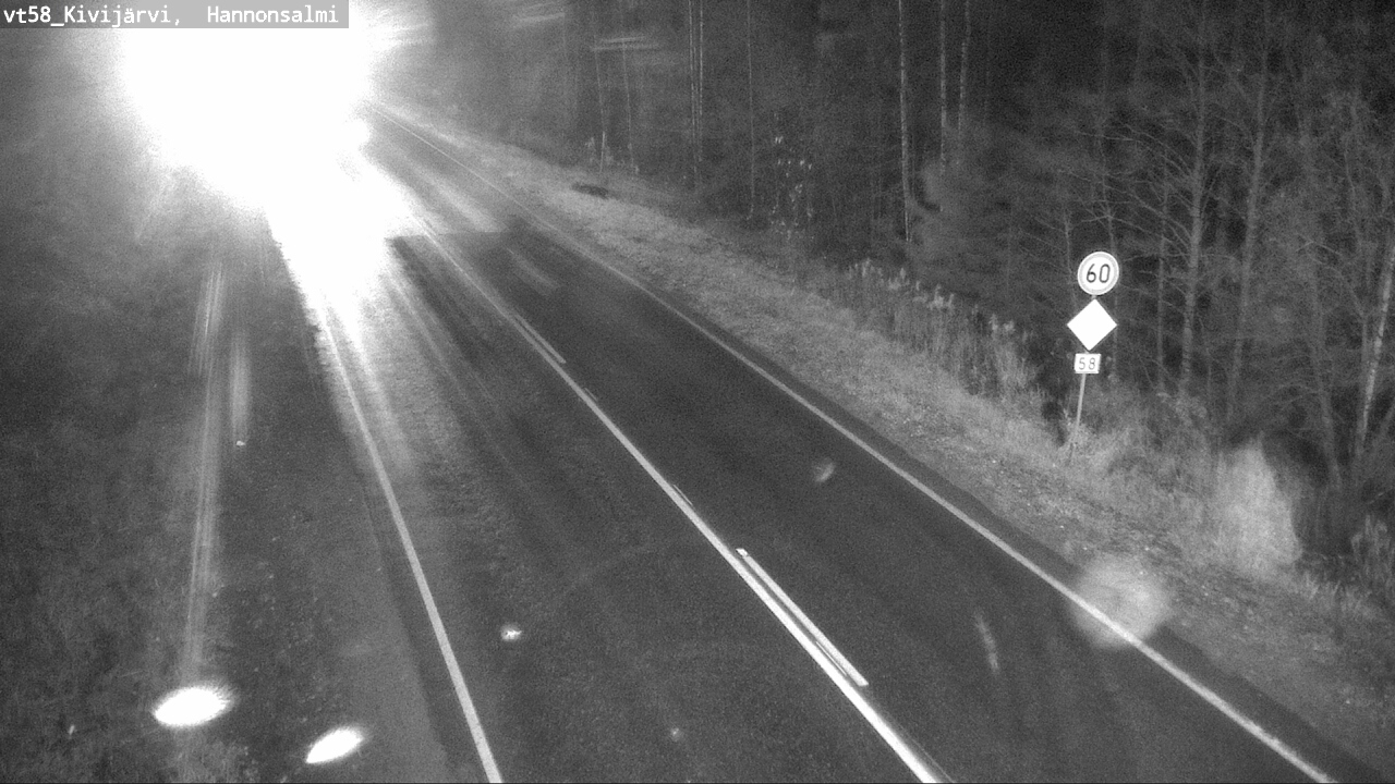 Kelikamerat Kuva Tie 58 Kivijärvi, Hannonsalmi, Kivijärvi, Keski-Suomi