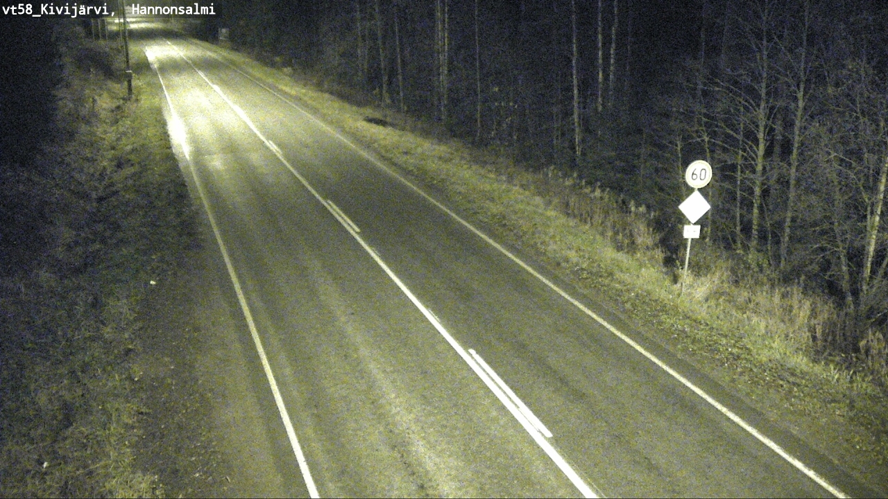 Kelikamerat Kuva Tie 58 Kivijärvi, Hannonsalmi, Kivijärvi, Keski-Suomi
