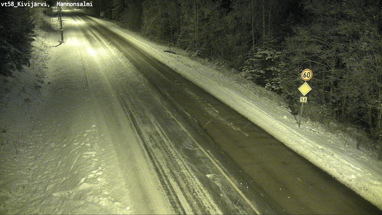 Kelikamerat Kuva Tie 58 Kivijärvi, Hannonsalmi, Kivijärvi, Keski-Suomi