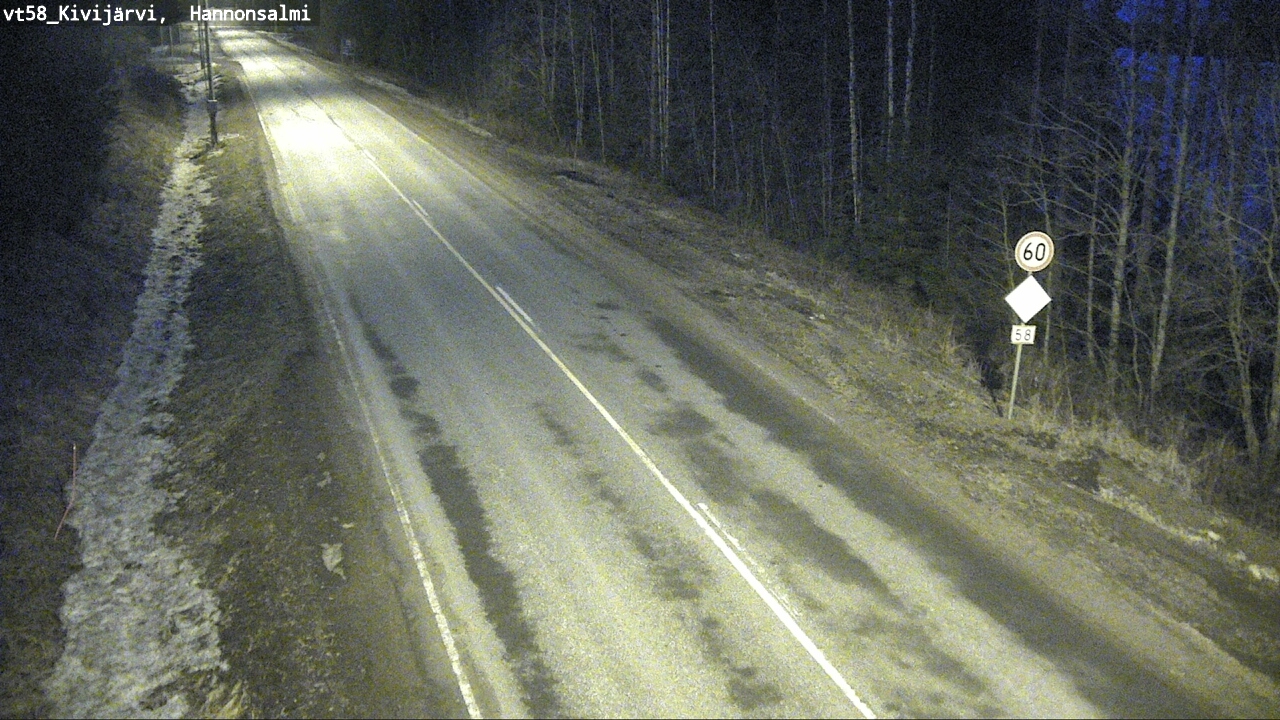 Kelikamerat Kuva Tie 58 Kivijärvi, Hannonsalmi, Kivijärvi, Keski-Suomi