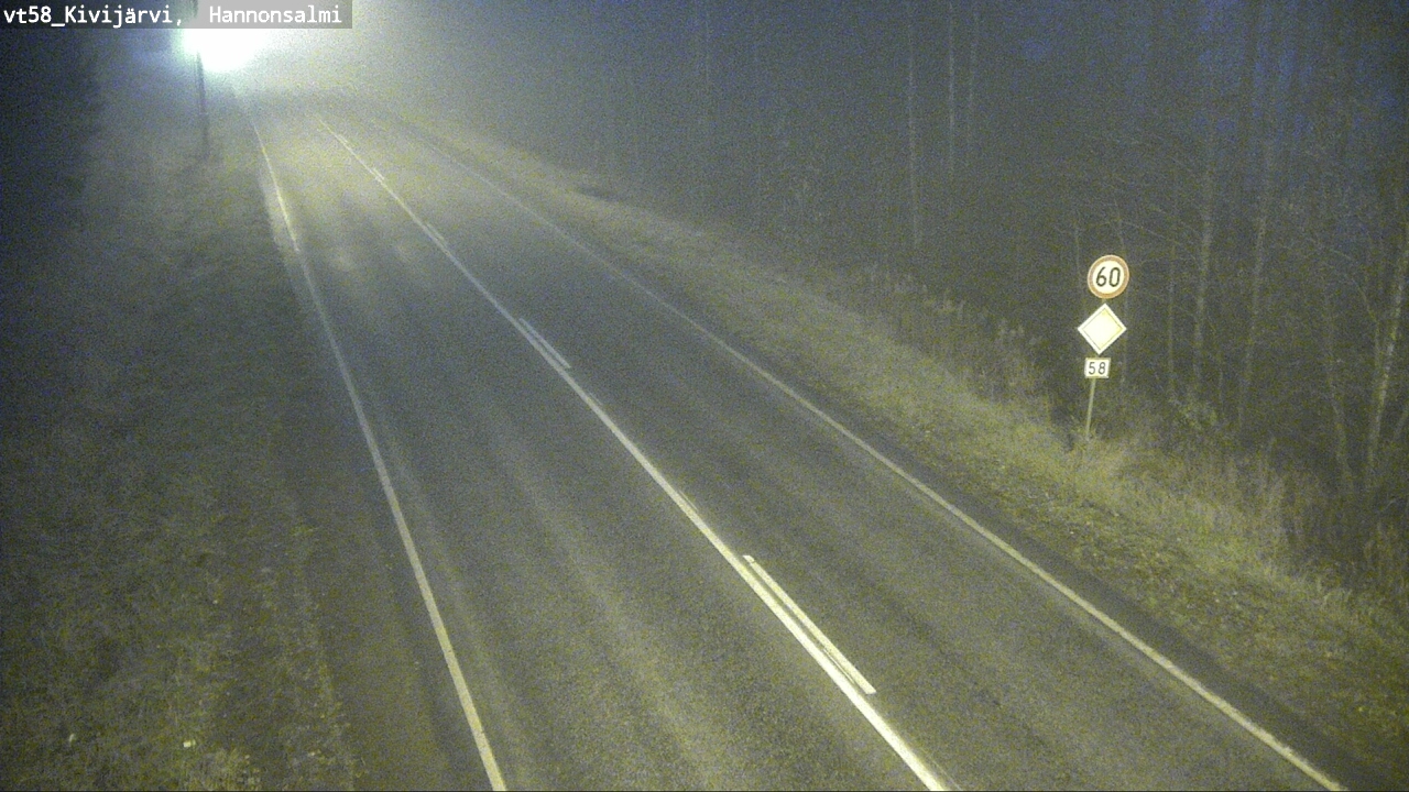 Kelikamerat Kuva Tie 58 Kivijärvi, Hannonsalmi, Kivijärvi, Keski-Suomi