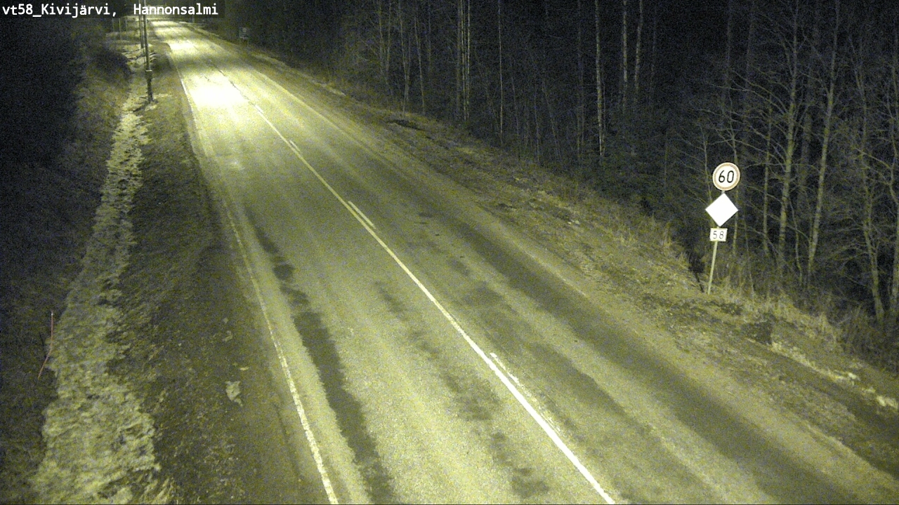 Kelikamerat Kuva Tie 58 Kivijärvi, Hannonsalmi, Kivijärvi, Keski-Suomi
