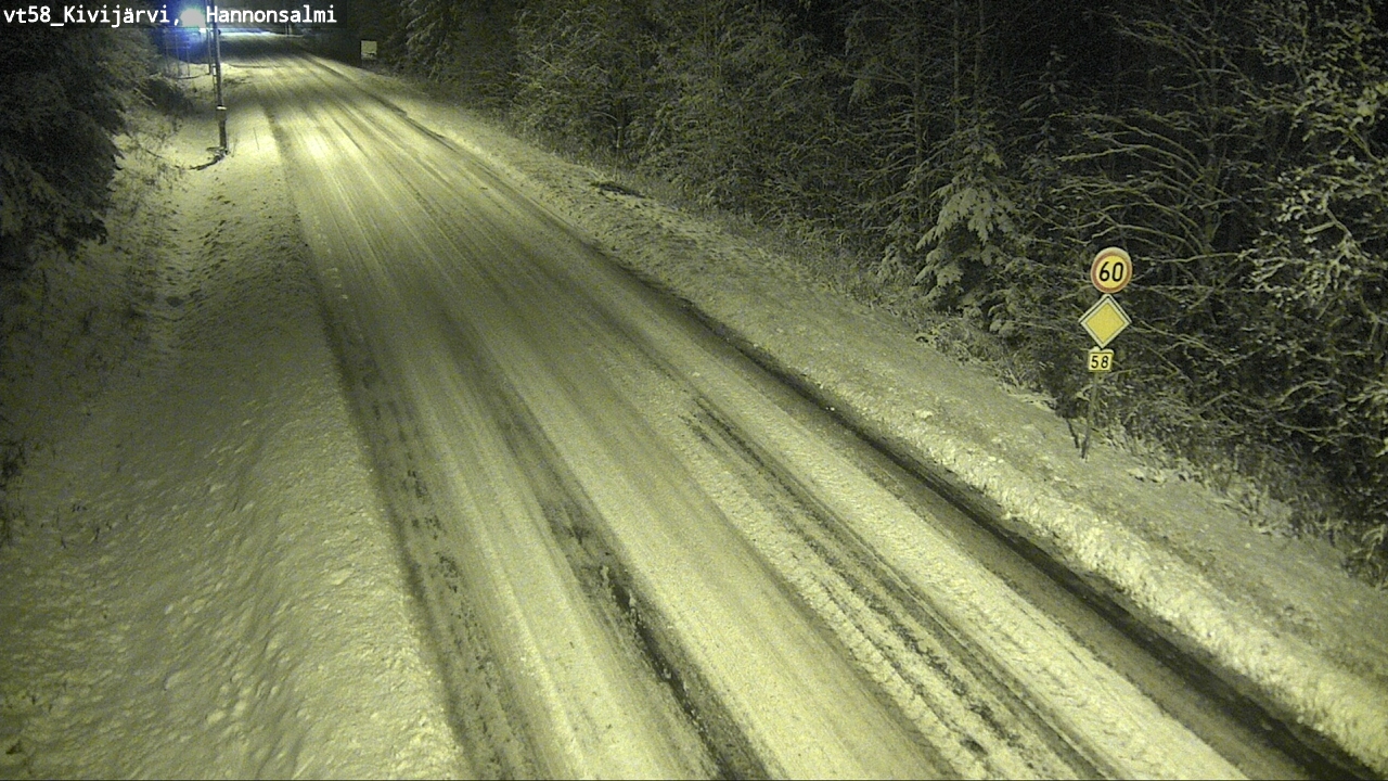 Kelikamerat Kuva Tie 58 Kivijärvi, Hannonsalmi, Kivijärvi, Keski-Suomi