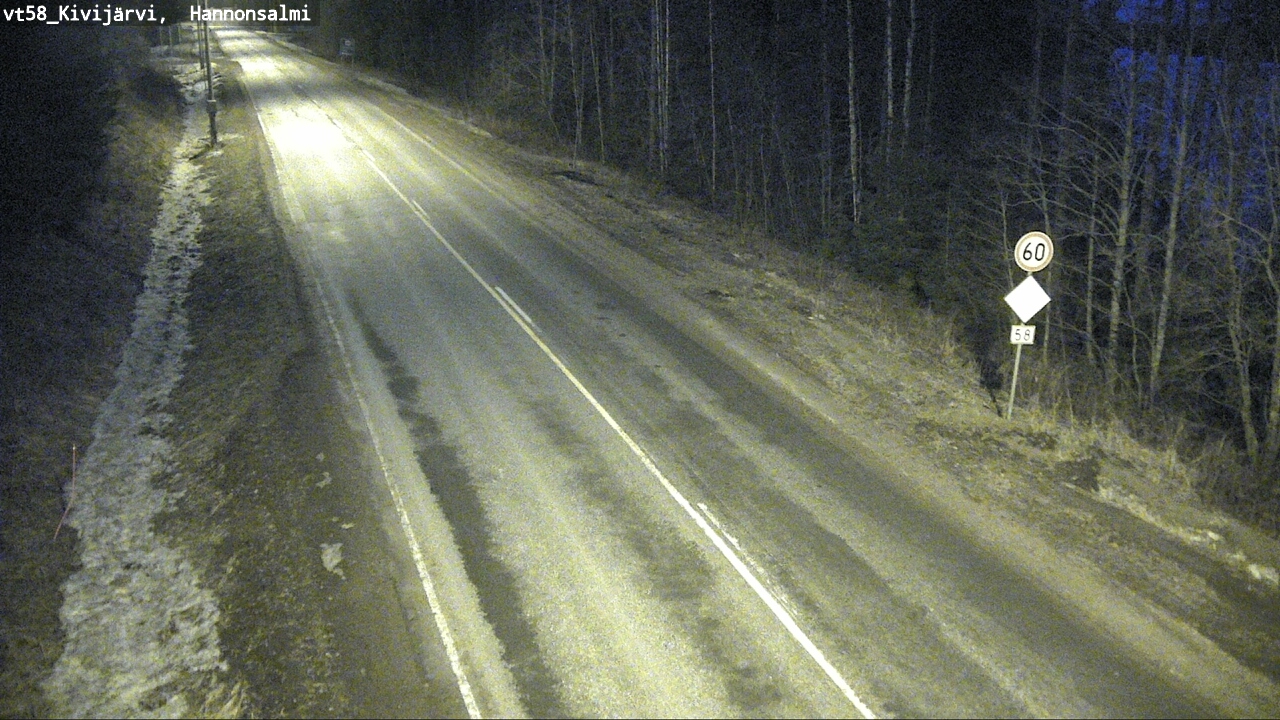 Kelikamerat Kuva Tie 58 Kivijärvi, Hannonsalmi, Kivijärvi, Keski-Suomi