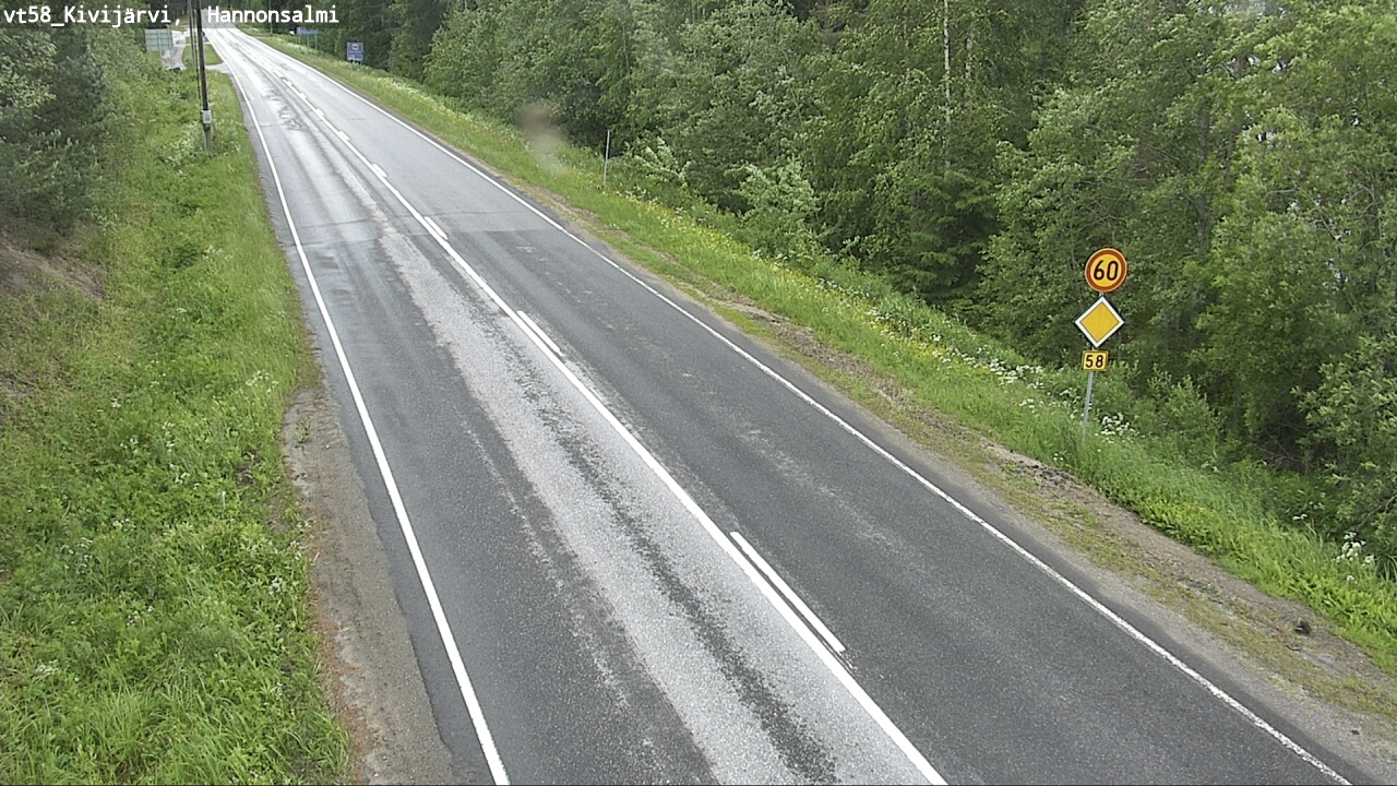 Kelikamerat Kuva Tie 58 Kivijärvi, Hannonsalmi, Kivijärvi, Keski-Suomi