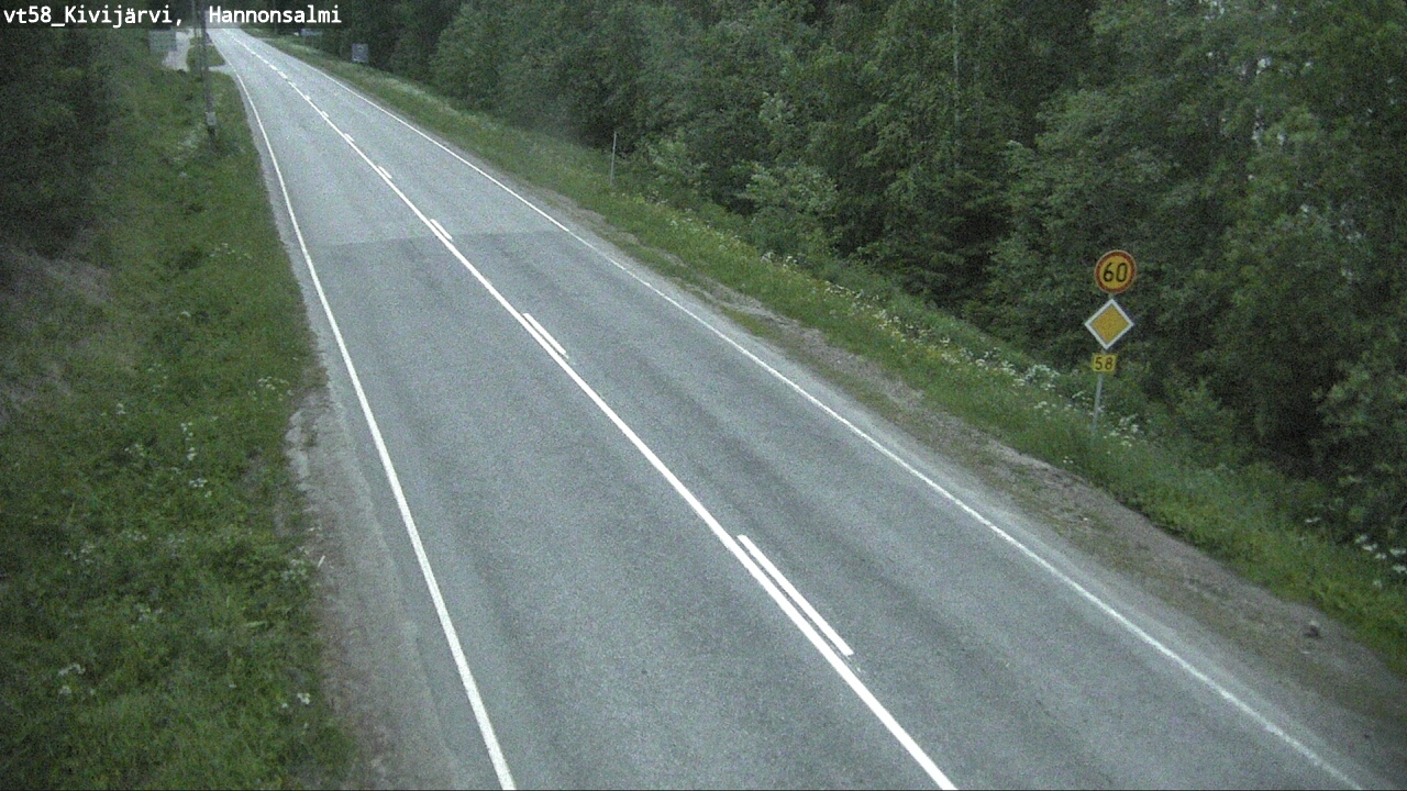 Kelikamerat Kuva Tie 58 Kivijärvi, Hannonsalmi, Kivijärvi, Keski-Suomi