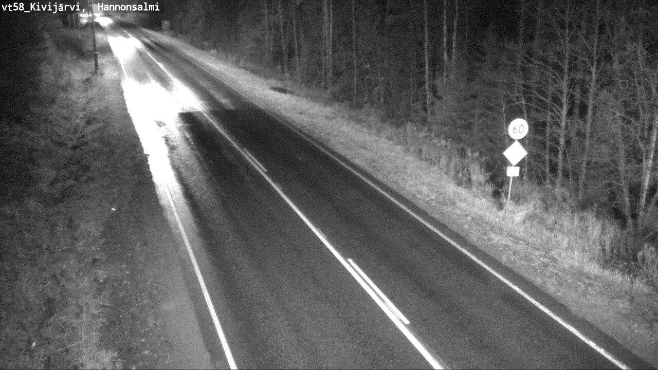 Kelikamerat Kuva Tie 58 Kivijärvi, Hannonsalmi, Kivijärvi, Keski-Suomi