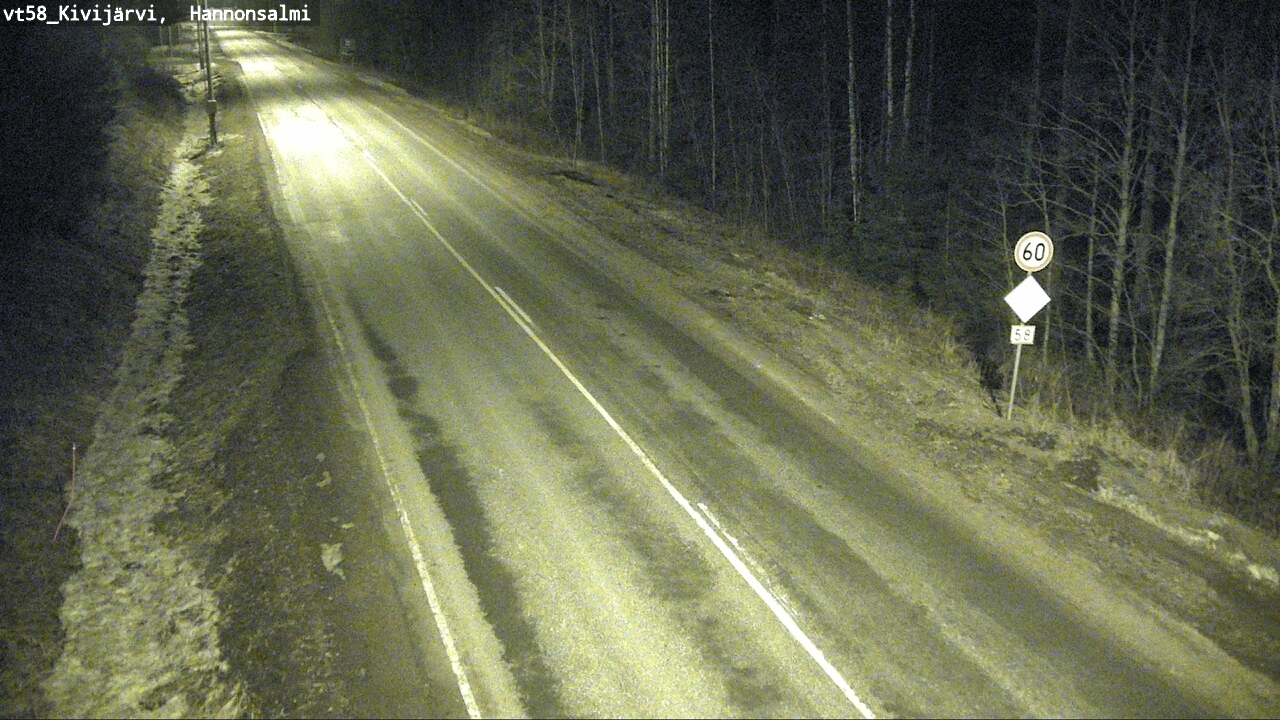 Kelikamerat Kuva Tie 58 Kivijärvi, Hannonsalmi, Kivijärvi, Keski-Suomi