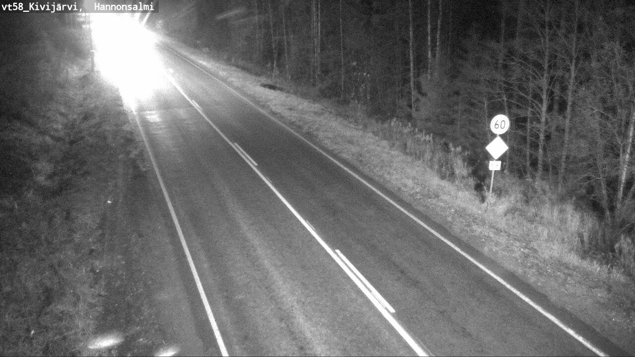 Kelikamerat Kuva Tie 58 Kivijärvi, Hannonsalmi, Kivijärvi, Keski-Suomi