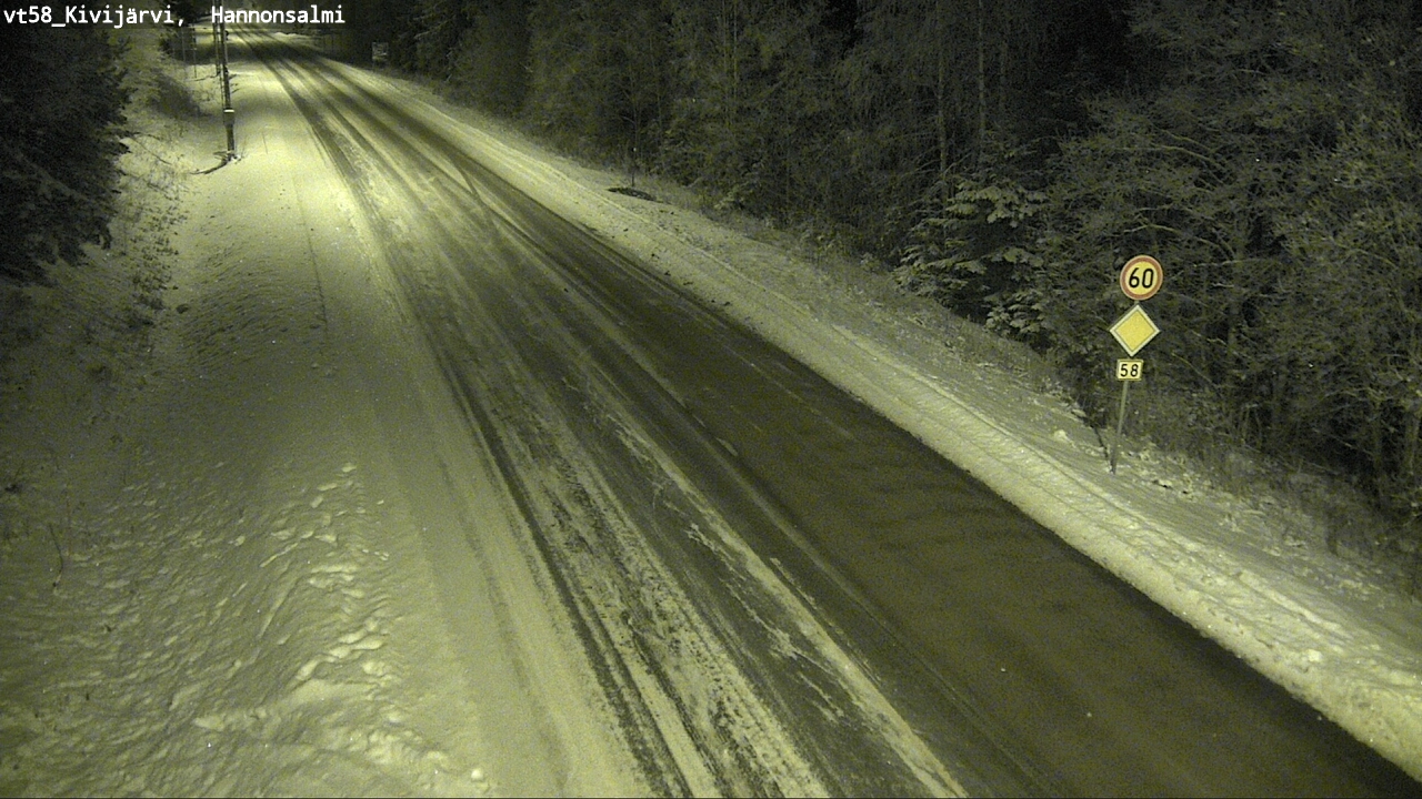 Kelikamerat Kuva Tie 58 Kivijärvi, Hannonsalmi, Kivijärvi, Keski-Suomi