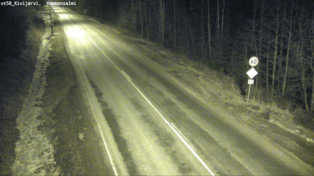 Kelikamerat Kuva Tie 58 Kivijärvi, Hannonsalmi, Kivijärvi, Keski-Suomi